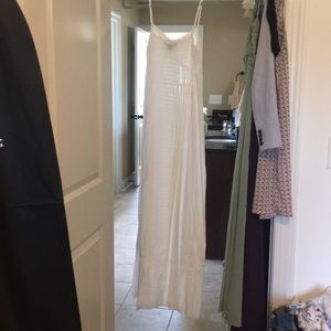 Anthropologie Dresses - White anthropology maxi Anthropologie Dresses - White anthropology maxi